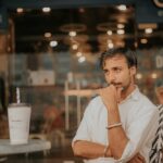 a man thinking to himself